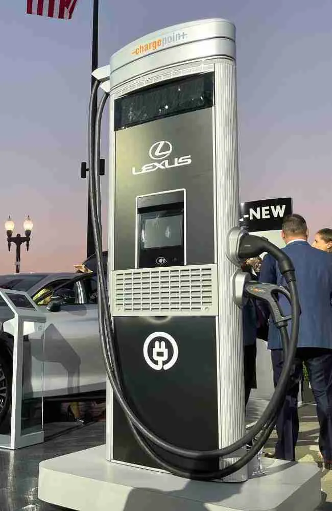 EV charging stations installed at an auto dealership by EVready Energy